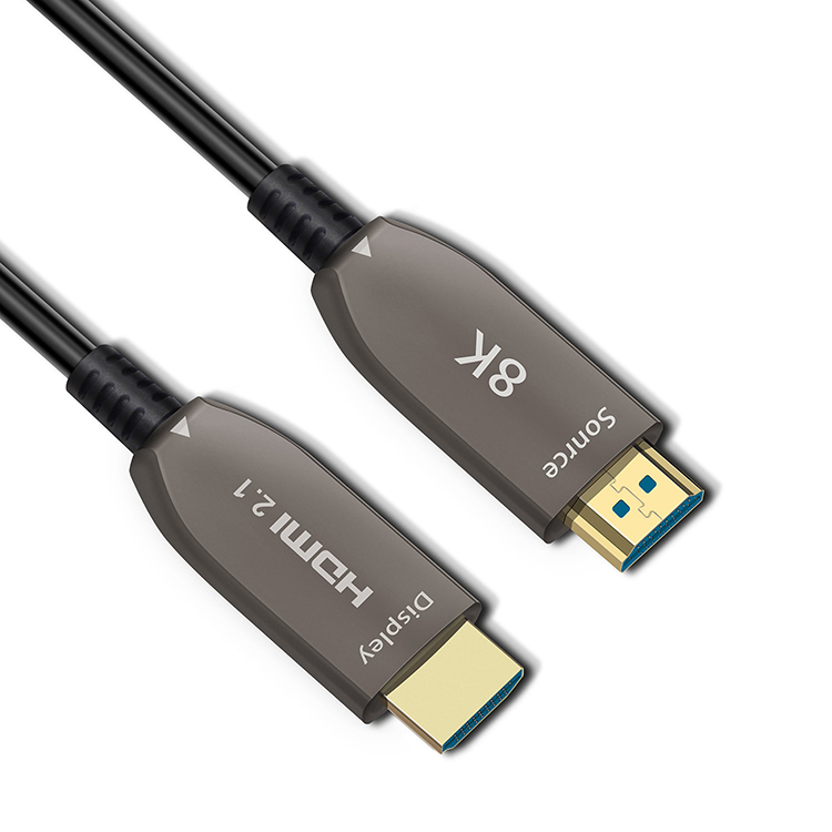 Inakustik Cable HDMI 2.1 Fibre Optique 8K Cable HDMI sur fibre optique 10m  - Hifi, Home-Cinéma, Salle de Cinéma Privée, vidéoprojecteur, Oled, Ampli,  Enceintes