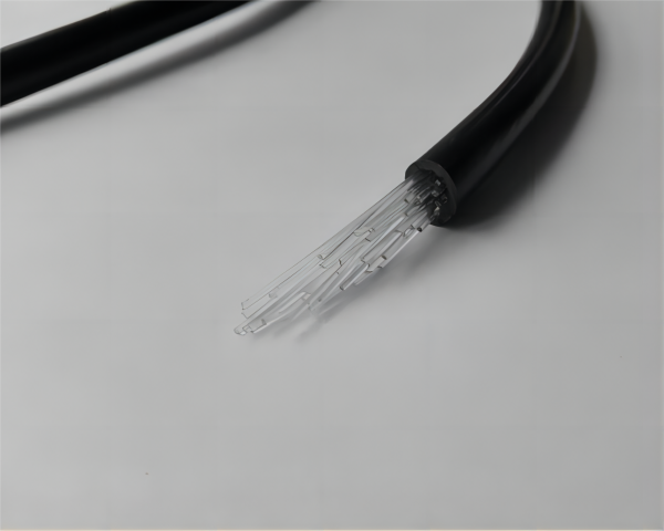 LCV-750-42 multi-core end glow fiber cable structure